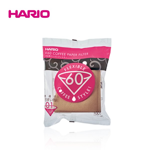 Hario V60 Coffee Paper Filter - Natural Size 01