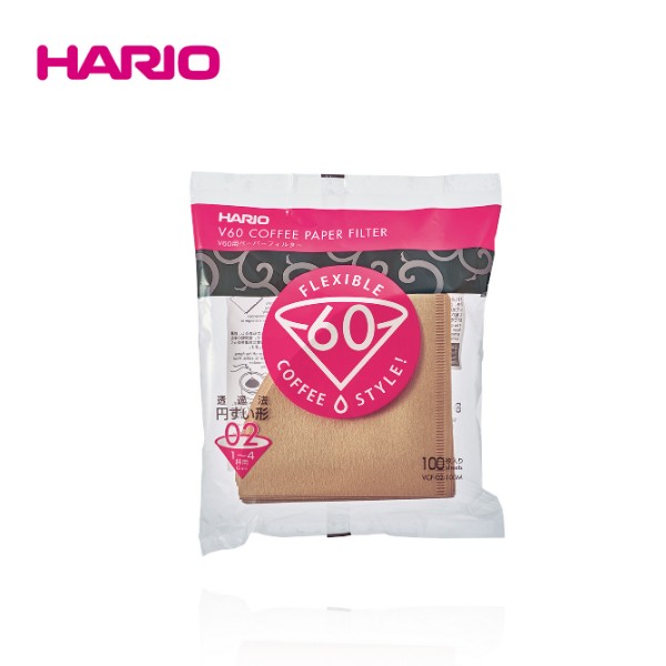 Hario V60 Coffee Paper Filter - Natural Size 02