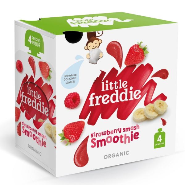 Little Freddie Strawberry Smash Smoothie (Multipack) 4x90g