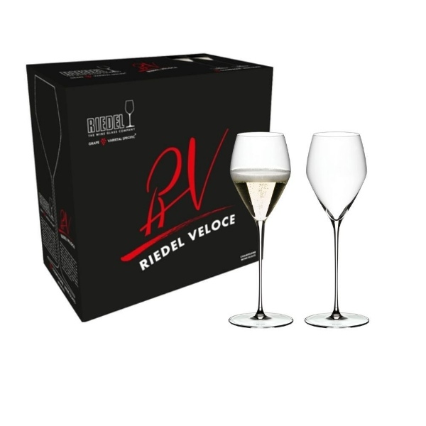 RIEDEL VELOCE CHAMPAGNE (SET OF 2'S) 6330/28
