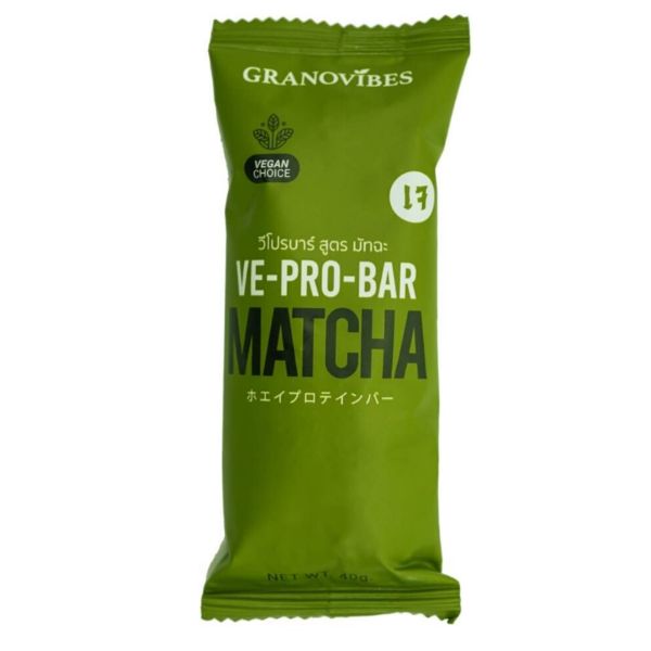 Matcha Ve-Pro-Bar 40g