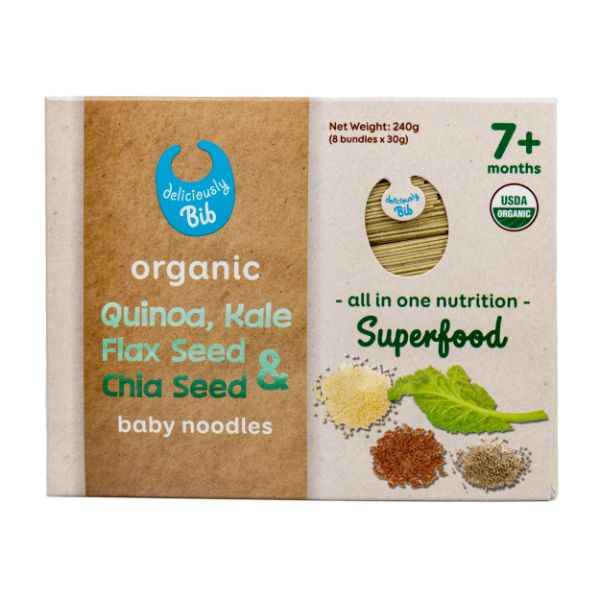 [BUNDLE OF 2]Organic Quinoa , Kale Flax Seed & Chia Seed