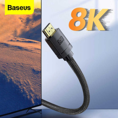 Baseus Baseus HD Series HDMI 8K to HDMI 8K Adaptor Cable 1m