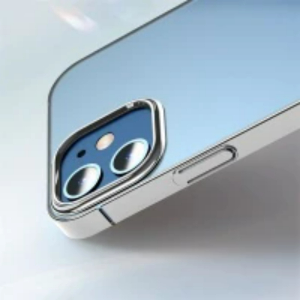 Baseus Apple iphone 12 Pro Max 6.7 inch Shining Case (Silver)