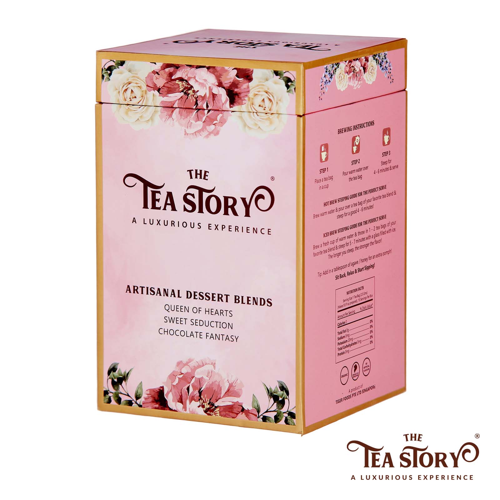 The Tea Story Dessert Blends Assorted Tea Box