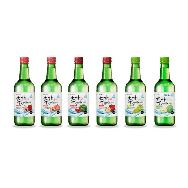 Chuga Flavoured Soju 6 Bottle Bundle