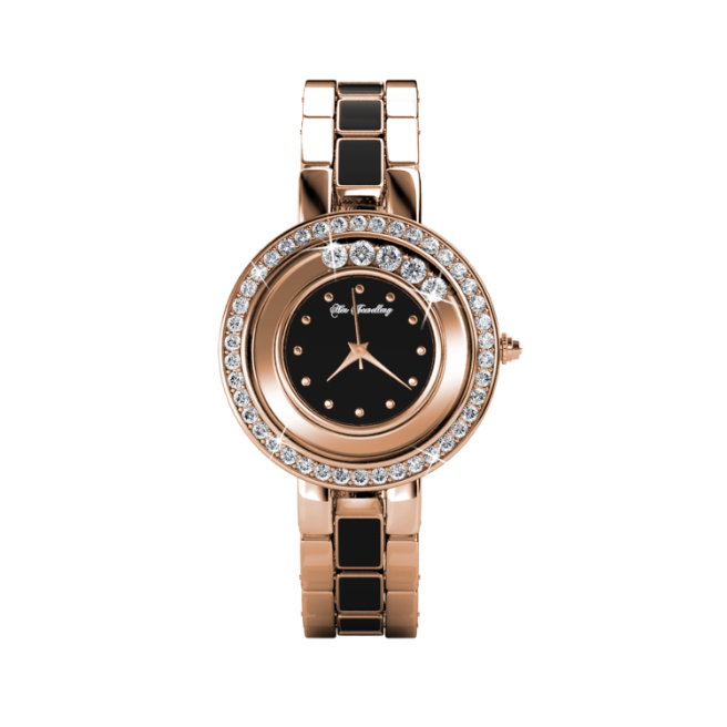 Crystal Watch (Rose Gold)
