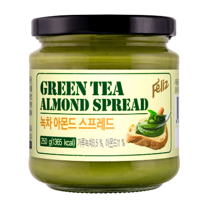 Feliz Green Tea Almond Spread 250g
