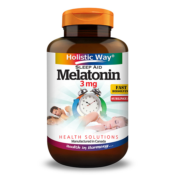 Holistic Way Sleep Aid Melatonin 3mg (90 Tablets)