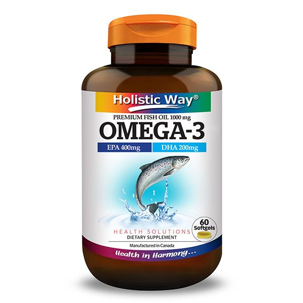Holistic Way Omega-3 Fish Oil 1000mg