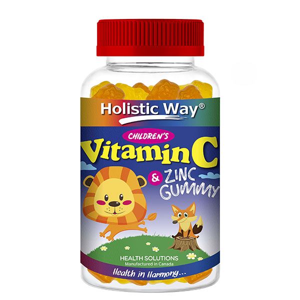 Holistic Way Childrens Vitamin C & Zinc Gummy