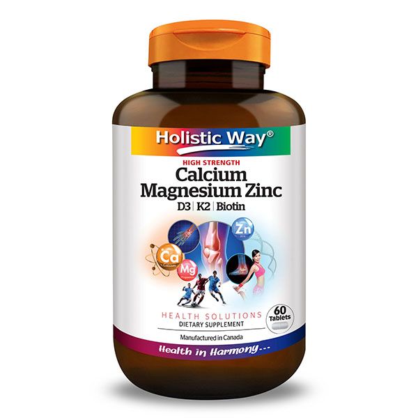 Holistic Way High Strength Calcium Magnesium Zinc