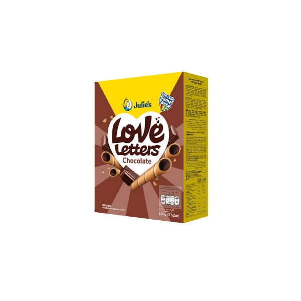 Julie's Love Letter Chocolate 100g