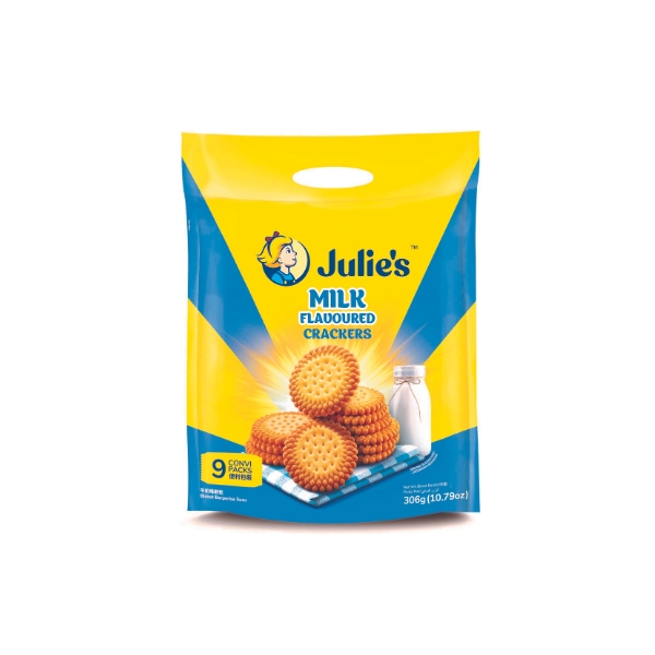 Julie's Milk Crackers 306g