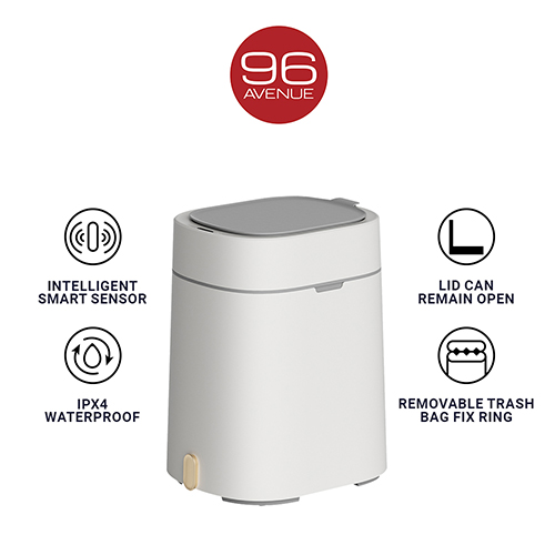 96 Avenue 12L Intelligent Smart Sensor Dustbin/Rubbish Bin with Soft Closing