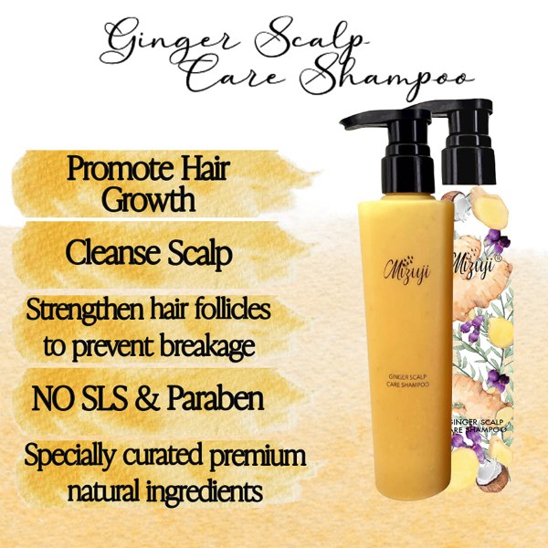Mizuji Ginger Scalp Care Shampoo