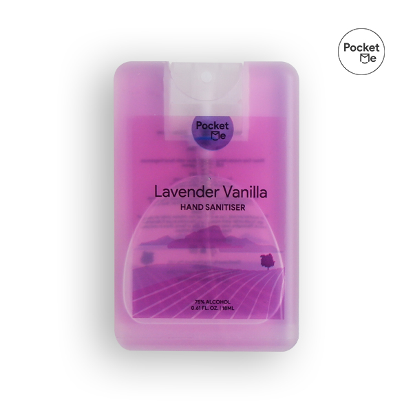 Pocket Me Hand Sanitizer Spray Lavender Vanilla 18ml