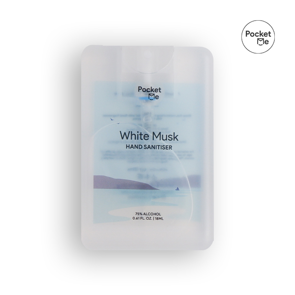 Pocket Me Hand Sanitizer Spray White Musk 18ml