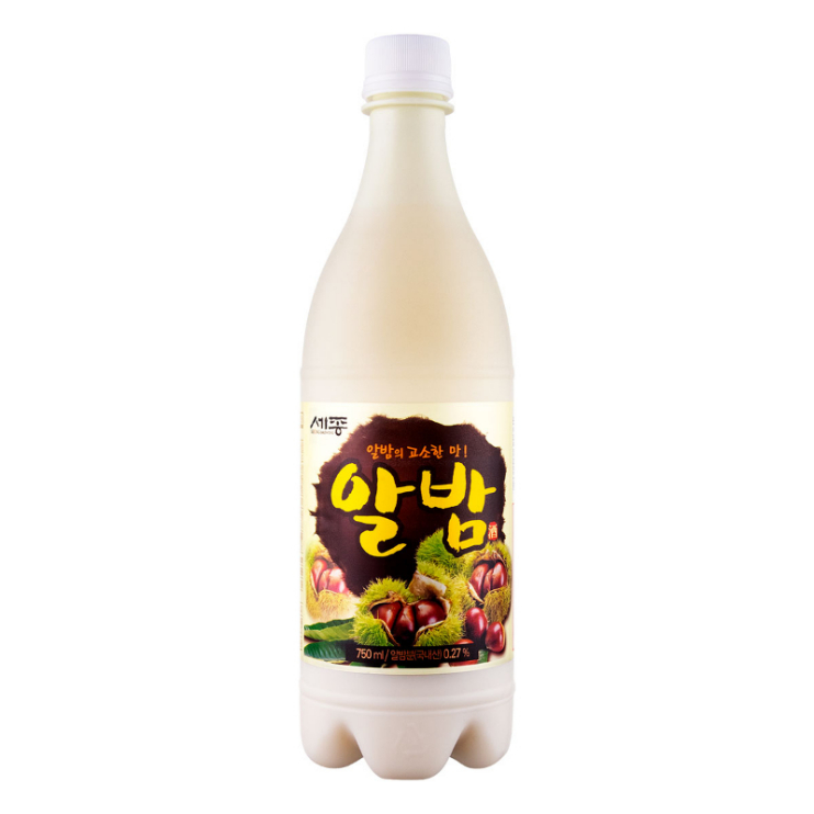 Sejong Chestnut Makgeolli 750ml Alc 6% (Korean Rice Wine)