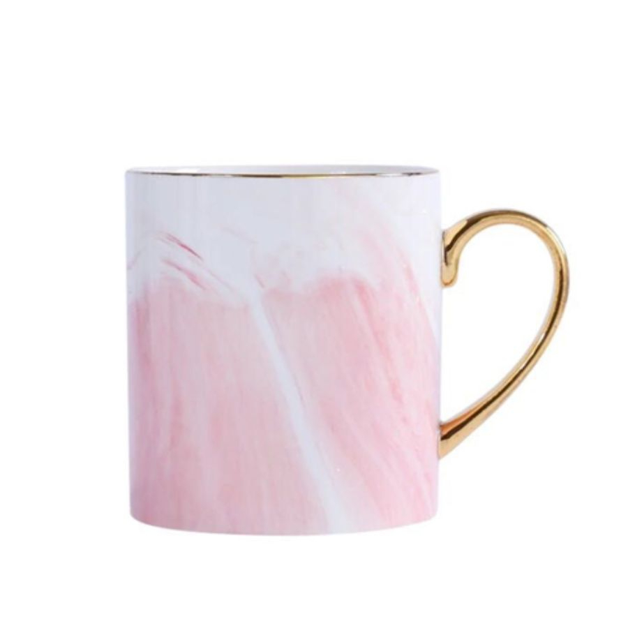 Truffula Forest Luxe Pink Marble Mug