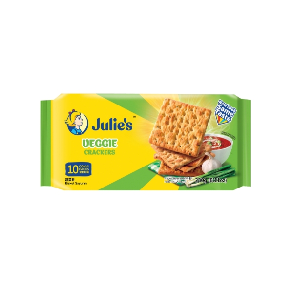 Julie's Veggie Crackers 230g