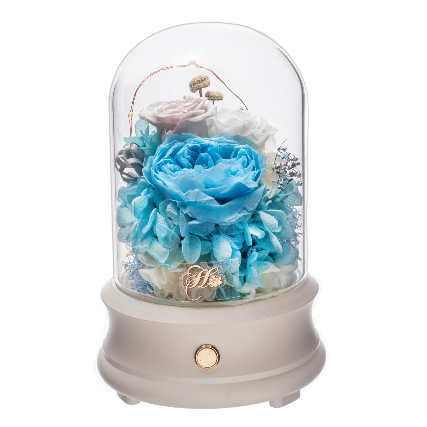 Her Rose Celestial Speaker (Tiffany Blue + White Base)