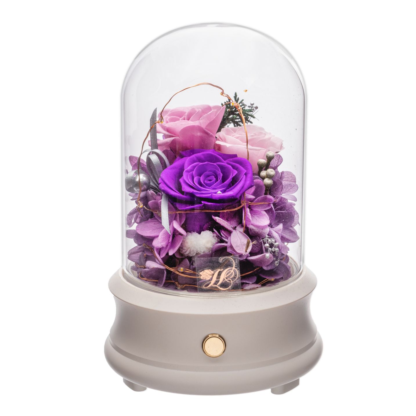 Her Rose Celestial Speaker (Fusion Purple + White Base)