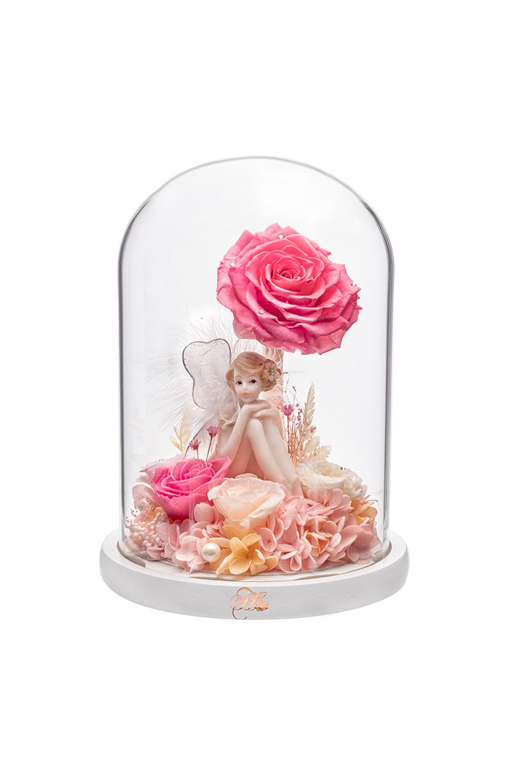 Her Rose Fairyland (Pink +Globe)