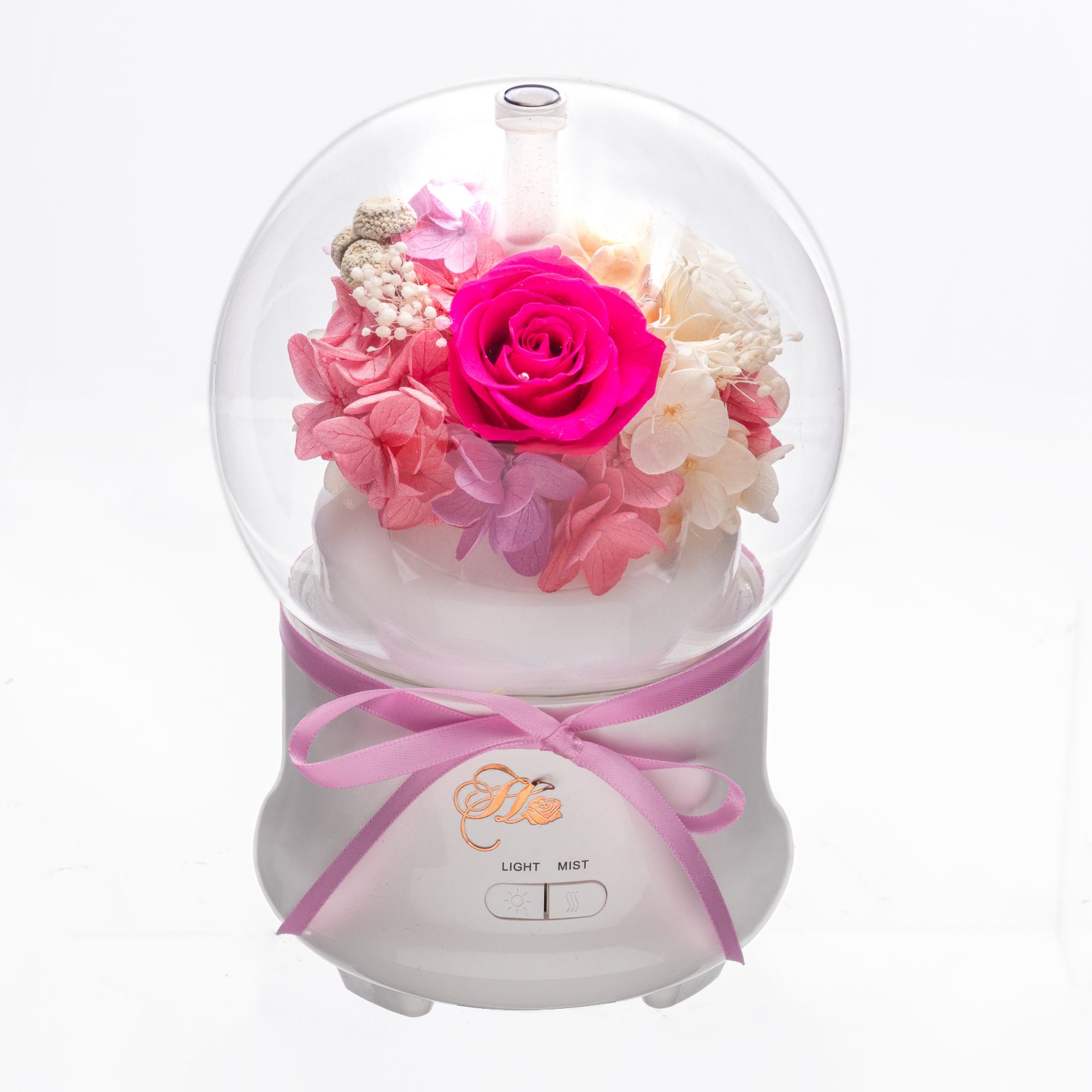 Her Rose Rose Humidifier (Fushia Pink + White)