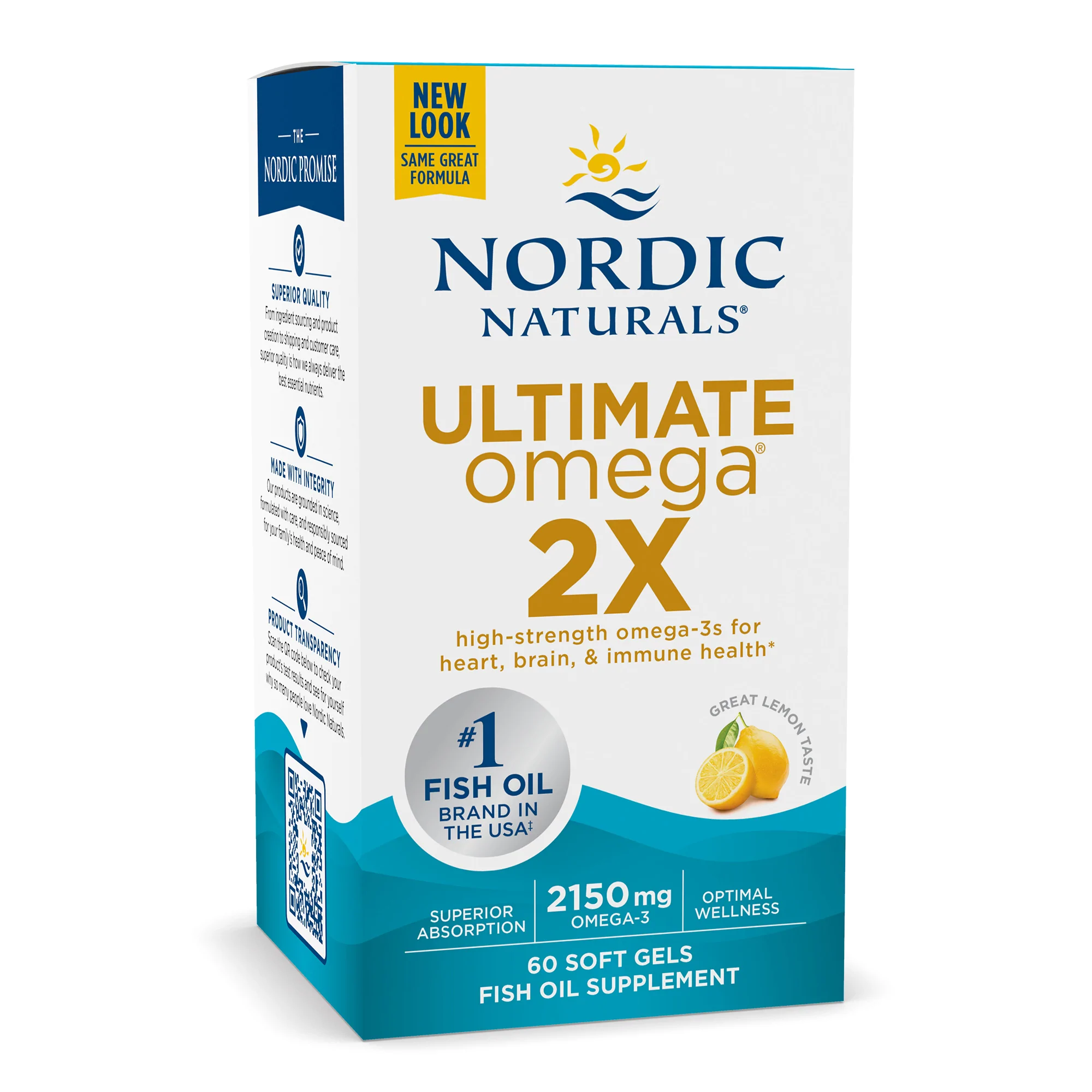Nordic Naturals Ultimate Omega 2X 60sg
