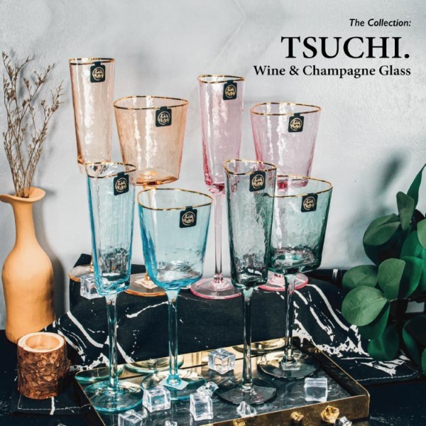 Table Matters - TSUCHI Champagne Glass Collection