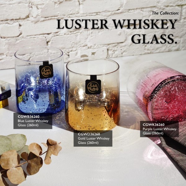 Table Matters - TAIKYU Luster Whiskey Glass Collection