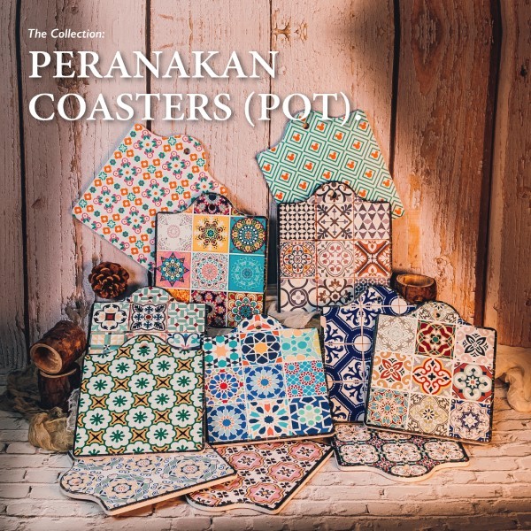 Table Matters - Peranakan Pot Coaster Collection