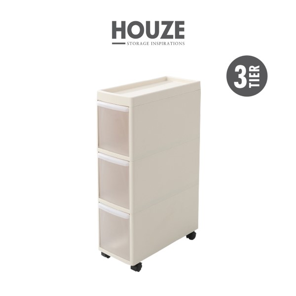 HOUZE - Slim Cabinet (3 Tiers / 4 Tiers)