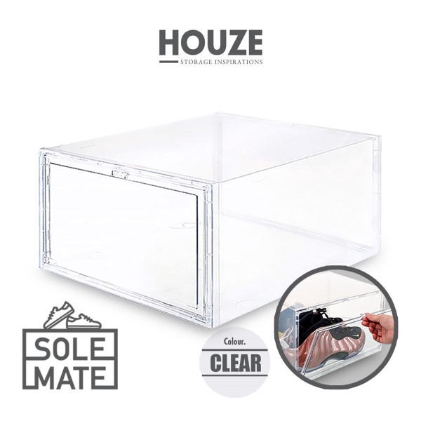 HOUZE - SoleMate - Side Drop Lid High-Cut Shoe Box