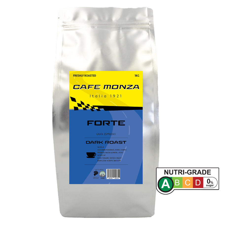 Café Monza Coffee Beans - Forte Blend 1kg