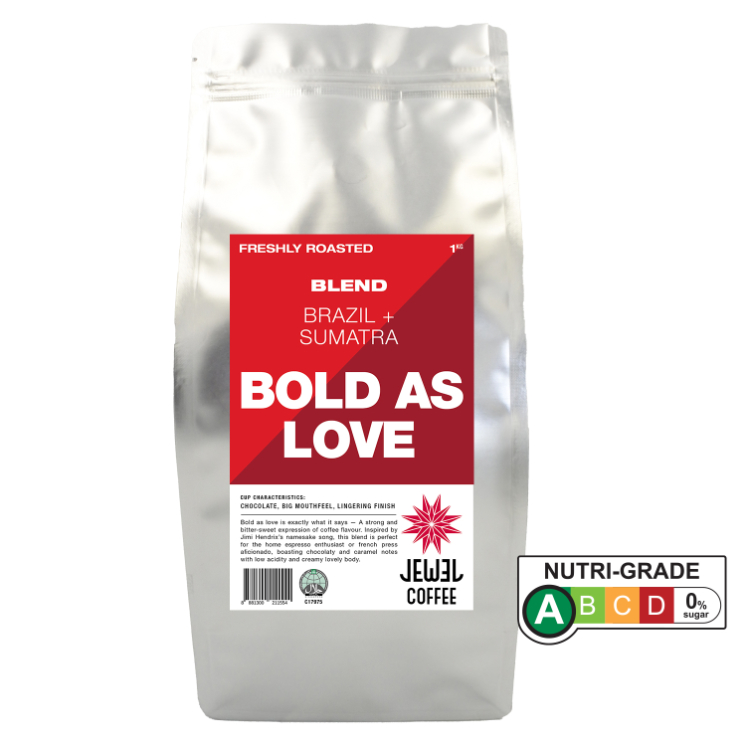 Jewel Coffee Coffee Beans - Bold As Love Range