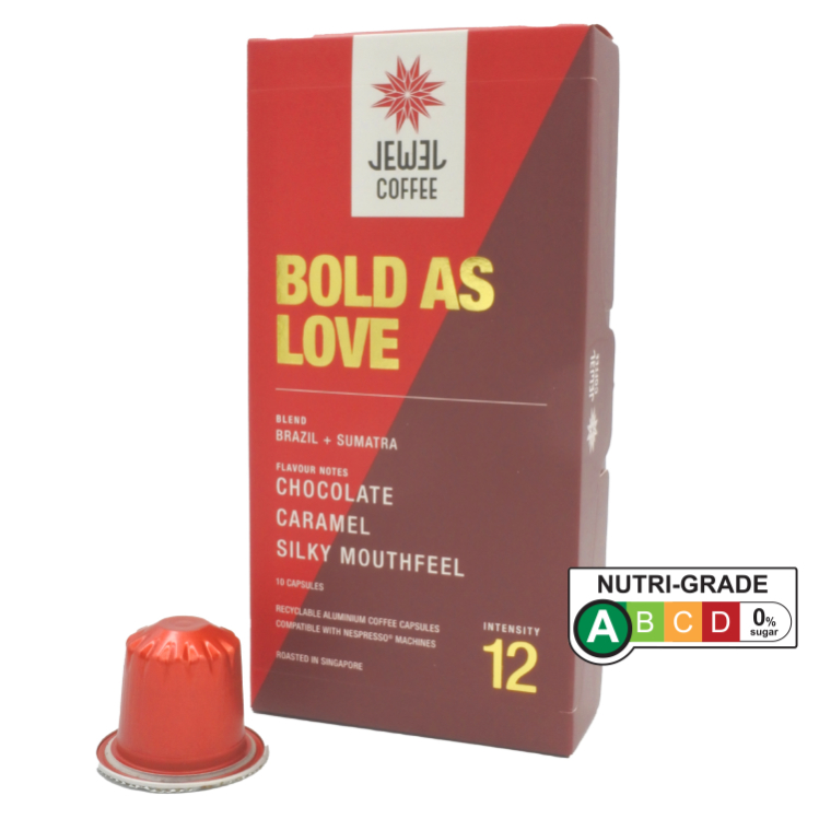 Jewel Coffee Coffee Capsules - Bold As Love Range