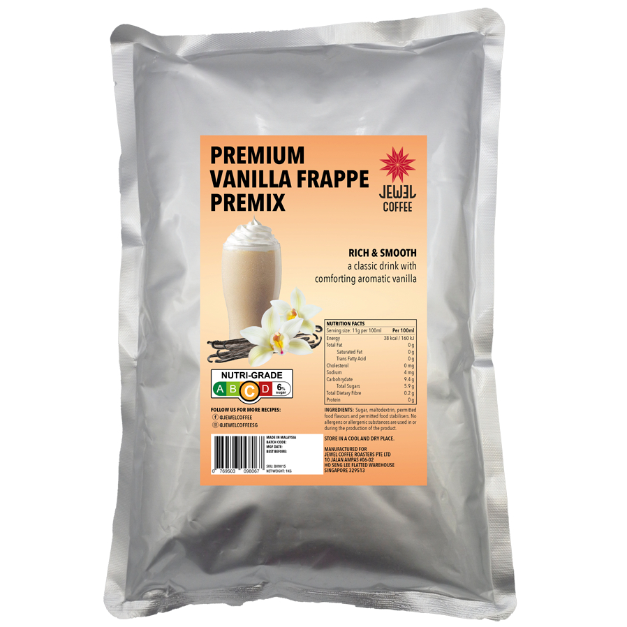 Jewel Coffee Premium Frappe Premix 1kg