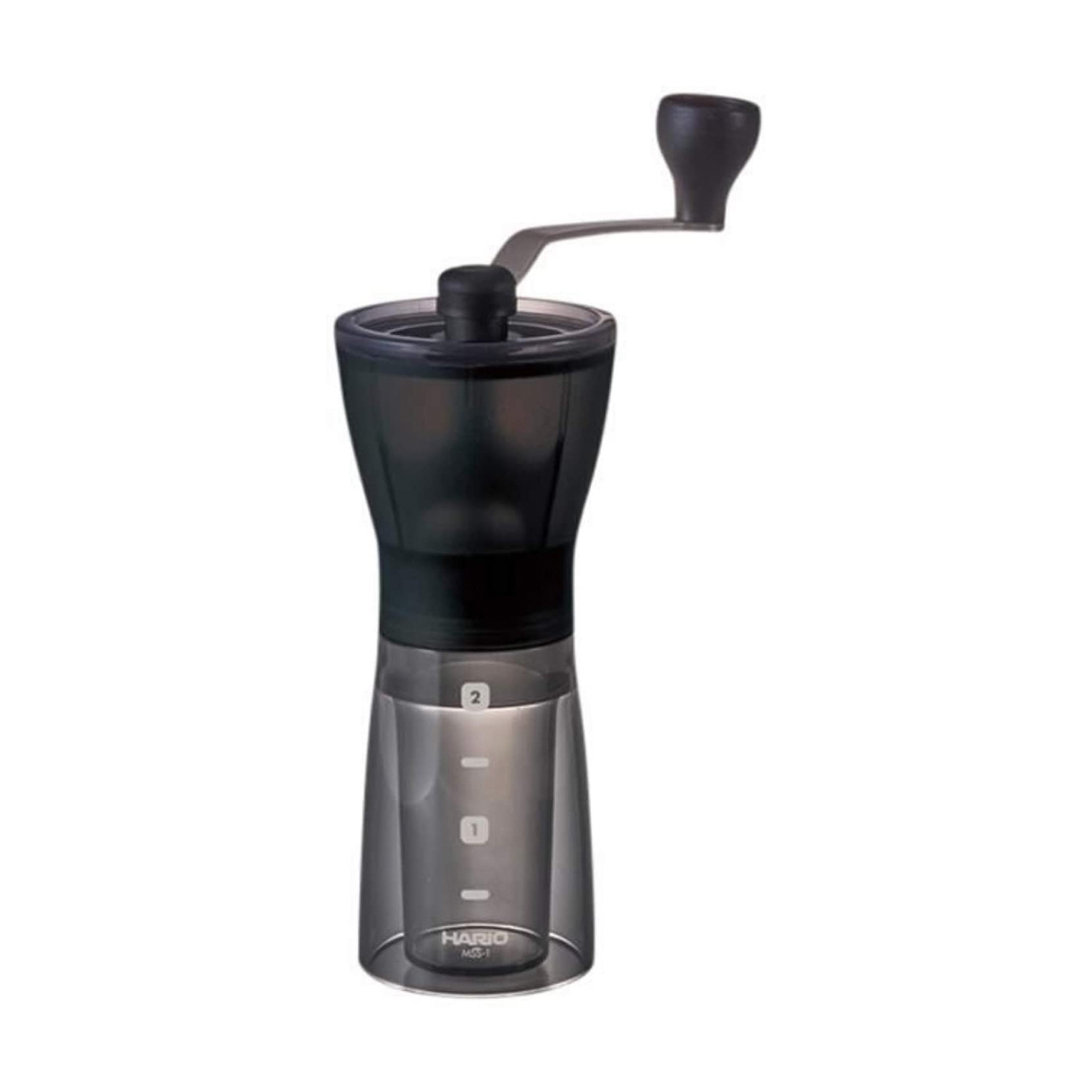 Hario Ceramic Coffee Mill Mini-Slim + Coffee Grinder MSS-1DTB