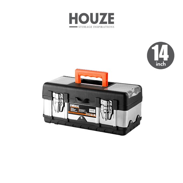 HOUZE - FINDER - Stainless Steel Tool Box (14 Inch / 16 Inch)