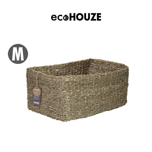 ecoHOUZE Seagrass Storage Basket (Medium / Large)
