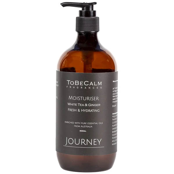 To Be Calm Journey - White Tea and Ginger - Moisturiser 500ml