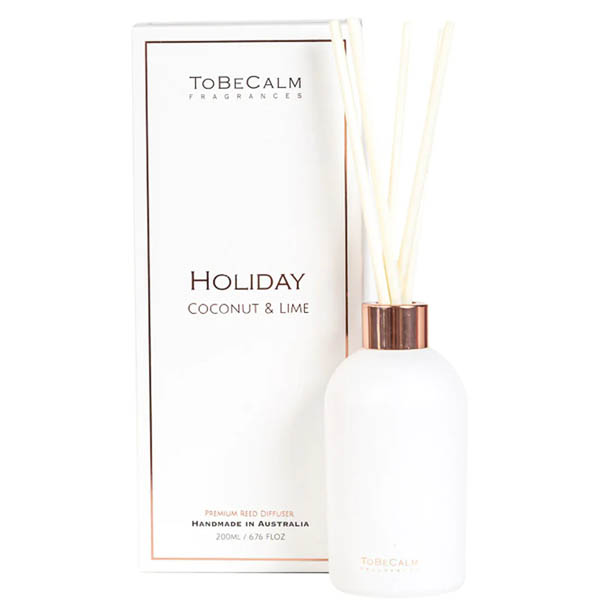 To Be Calm Holiday - Coconut & Lime - Reed Diffuser 200 ML