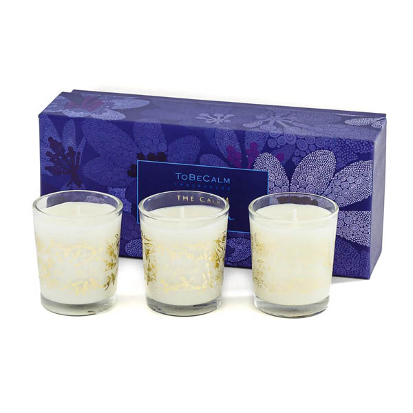 To Be Calm The Calm Collection - Votive Candle Set