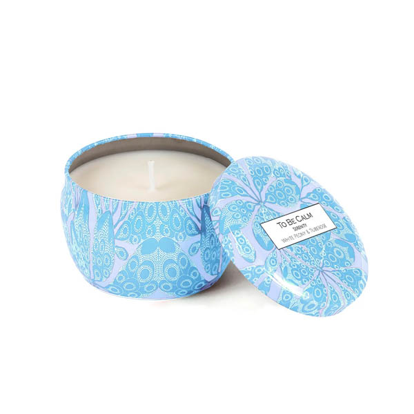 To Be Calm Serenity - White Peony & Tuberose - Mini Soy Candle