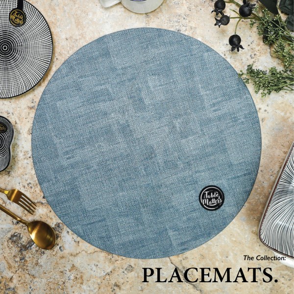 Table Matters - Round Placemat (PVC Leather)