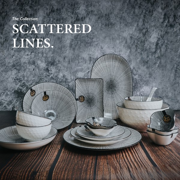Table Matters - Scattered Lines Collection