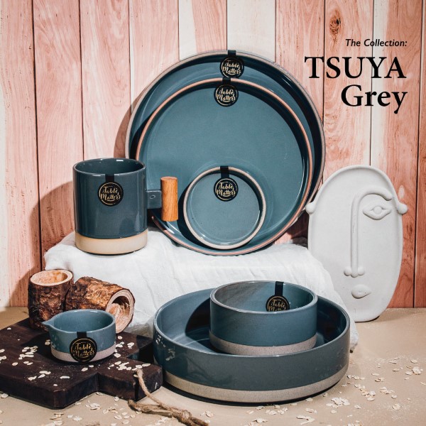 Table Matters - Tsuya Grey Collection