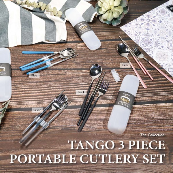 Table Matters - Tango 3 Piece Portable Cutlery Set